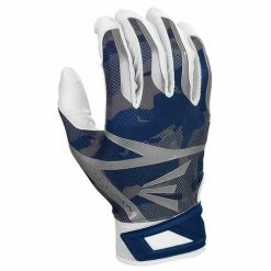 New 💯 Brand new ✨ Easton Z7 Hyperskin Youth ⚾ ⚾ Baseball Batting Gloves - White /Navy Basecamo 🎁 ✔️ -Adidas Sales Store unnamed file 1135