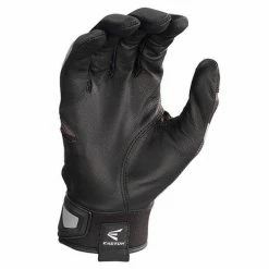 Cheap 🔔 Promo 💯 Easton Z7 Hyperskin ⚾ ⚾ Baseball Batting Gloves - Black / Black 🥰 ⌛