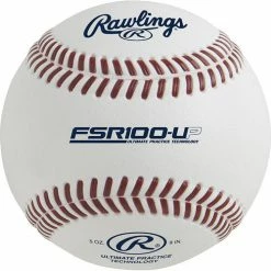 Buy 🎉 Best Sale 🎁 Rawlings Ultimate Practice Technology Collegiate Flat Seam ⚾ ⚾ Baseball - Pack Of 12 ❤️ 👏