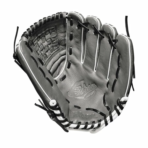 Hot Sale β€οΈ Budget π Wilson A500 Siren 12" FastPitch βΎ βΎ Baseball Glove - Left Hand Throw π π 4 Hot Sale β€οΈ Budget π Wilson A500 Siren 12" FastPitch βΎ βΎ Baseball Glove - Left Hand Throw π π - Image 2