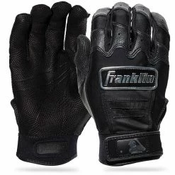 Budget ✔️ Brand new 😀 Franklin CFX Pro Chrome ⚾ ⚾ Baseball Batting Gloves - Black ✔️ 😀