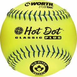 Cheap 🥰 Best deal 🎁 Worth SPO Hot Dot 12" 🥎 🥎 Softball - Pack Of 12 🛒 🌟