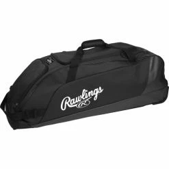 Promo ✔️ Best Pirce 👍 Rawlings Workhorse Wheeled ⚾ ⚾ Baseball Bag 😀 ✨