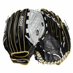 Best reviews of 💯 Wholesale 🎉 Wilson A500 Siren 12.5" Fast-Pitch Glove - Regular, Black/White/Gold 🛒 ❤️