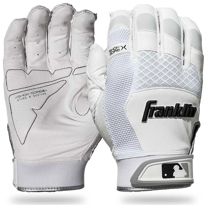 Deals π Deals π Franklin Shok-Sorb X Youth βΎ βΎ Baseball Batting Gloves - Pearl/White π 𧨠3 Deals π Deals π Franklin Shok-Sorb X Youth βΎ βΎ Baseball Batting Gloves - Pearl/White π π§¨